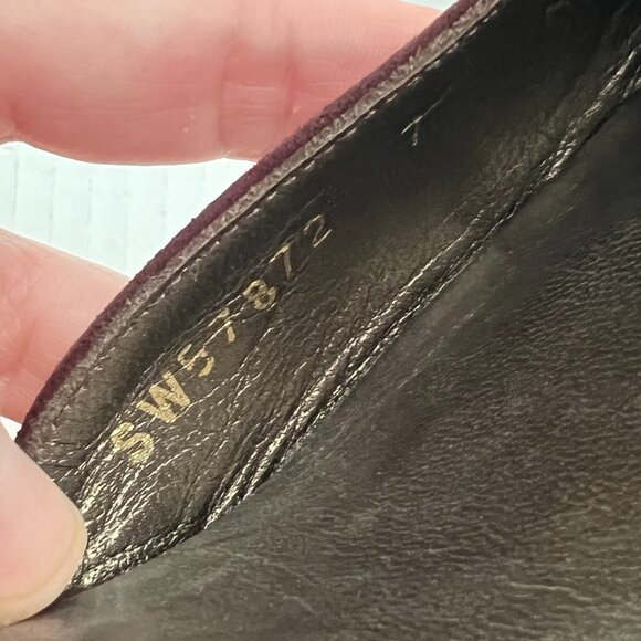 Stuart Weitzman brown suede fringe heels size 7 - Picture 6 of 7